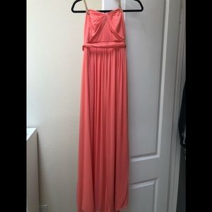 David’s Bridal Long Bridesmaid Dress